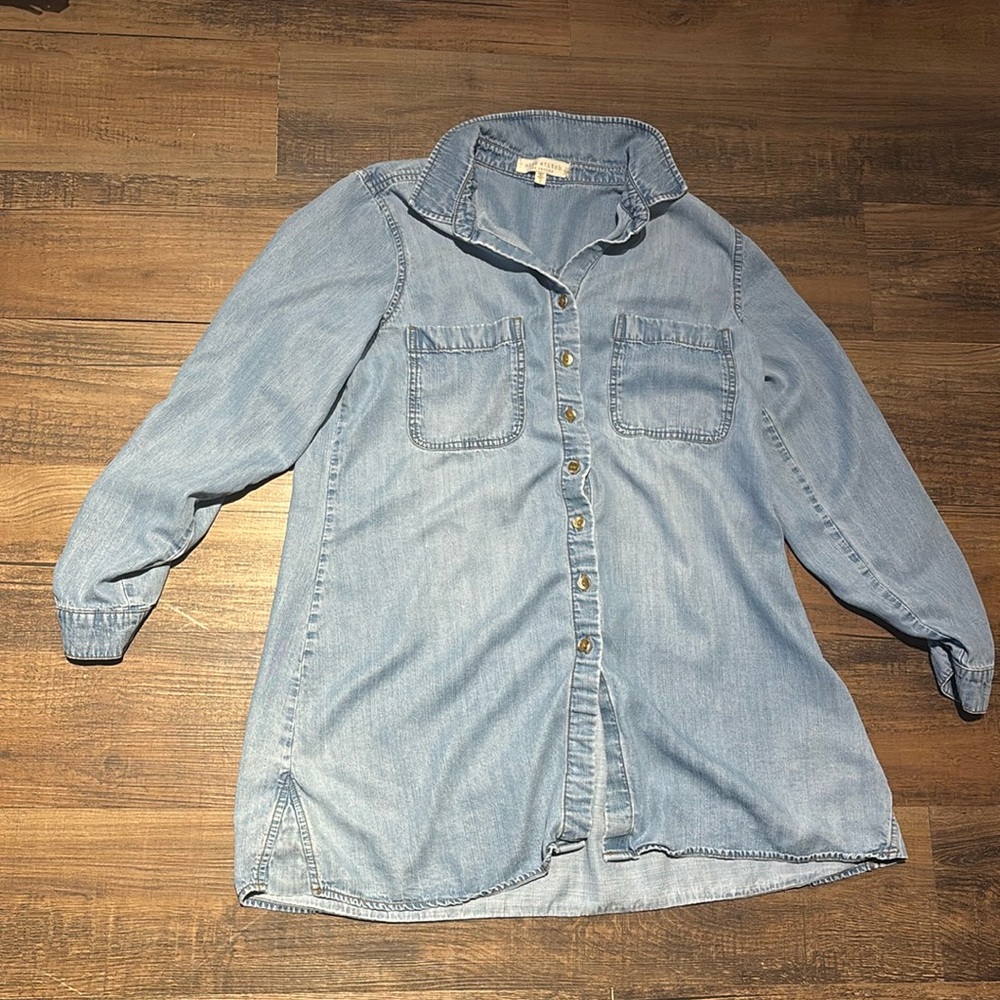 Side Stitch Los Angeles Denim Dress